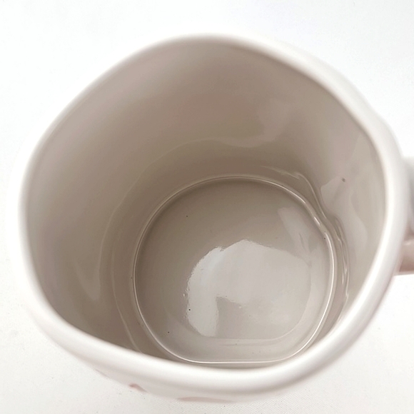 ⭐️2/ $50⭐️ Rae Dunn Artisan Collection White Mug Coffee Pink Letters  MOM TO BE - Picture 6 of 12